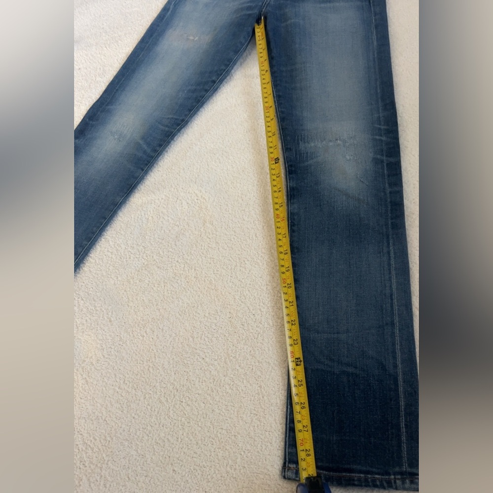 Citizens Of Humanity Dark Blue Agnes mid rise slim straight Jeans 👖 - Picture 10 of 12